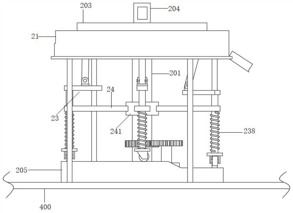 An automatic feeding and conveying mechanism based on medicine bottle printing