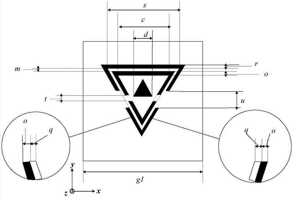 Adjustable narrowband wave-absorbing device based on plasma meta-material