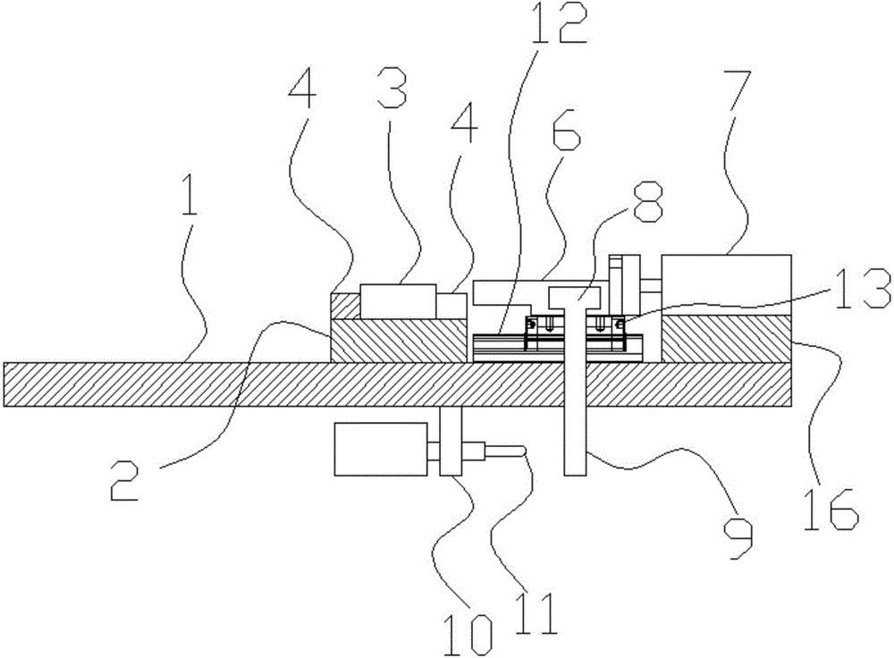 Three-ball-pin needle bearing outer diameter detecting device