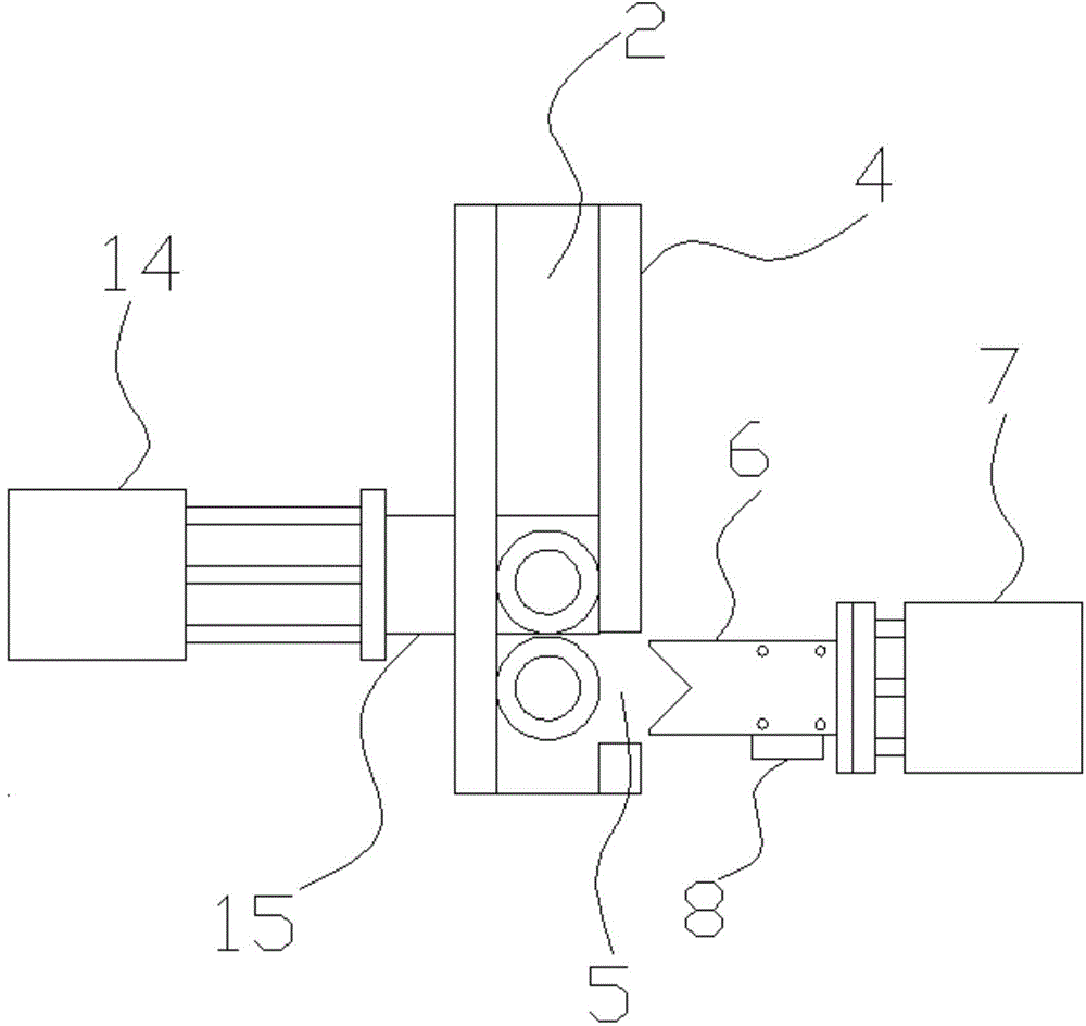 Three-ball-pin needle bearing outer diameter detecting device