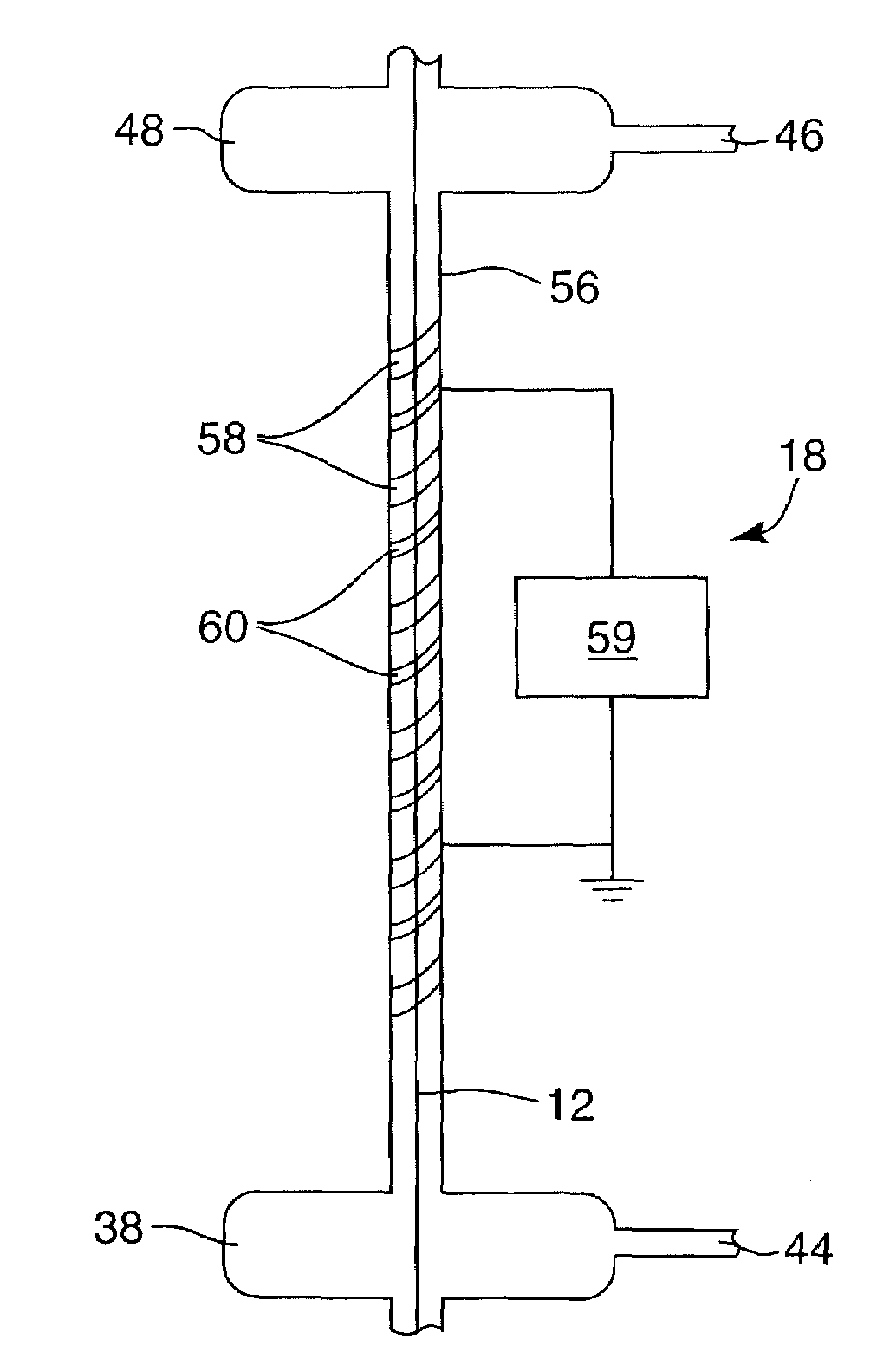 Plasma reactor including helical electrodes