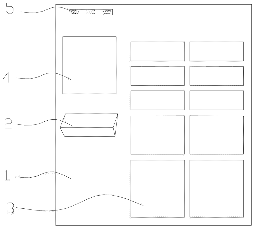 Automatic article depositing-withdrawing machine and use method thereof