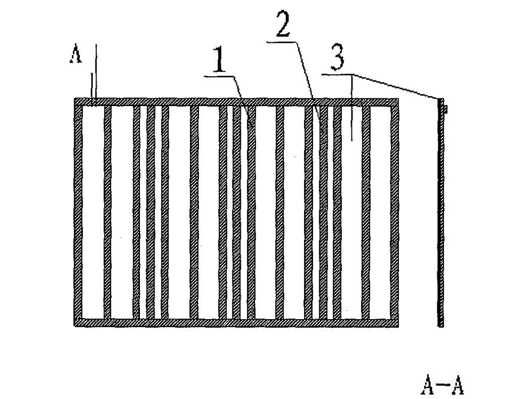 Construction method for mounting deformation joint template at double walls