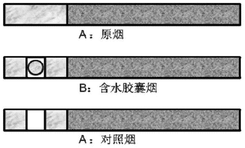 Water-bearing capsule and preparation method thereof