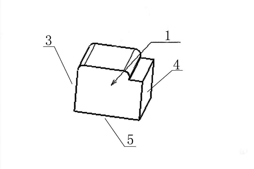 Numerical-control replenishing processing method for composite multi-profile tools