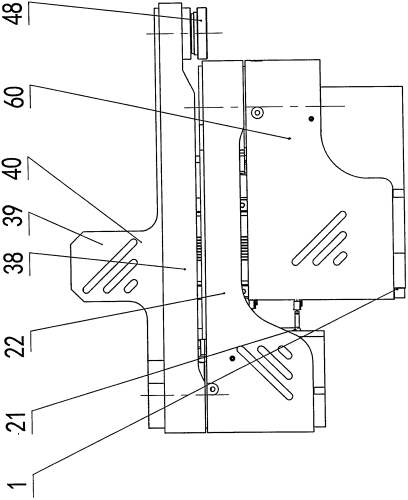 Parallel extension and retraction type double-arm robot