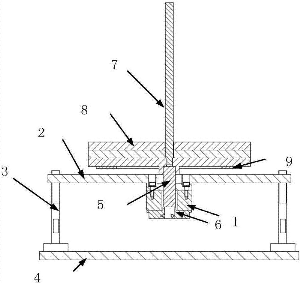 Permanent magnetic brake unit electromagnetic suction force test testing device