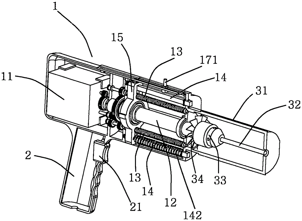 Safe electric drill capable of rapidly feeding