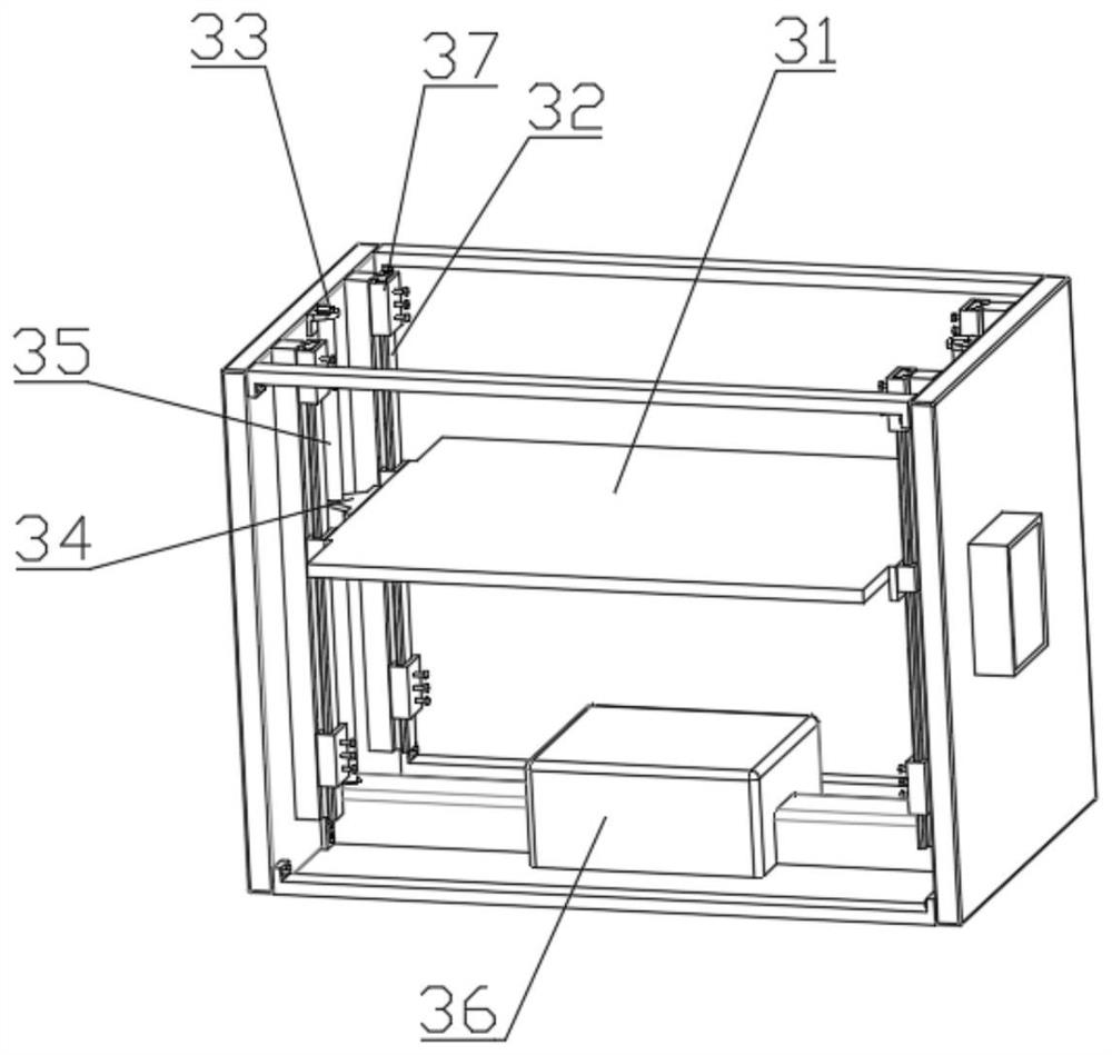 Automatic leather flattening method based on automatic leather flattening device