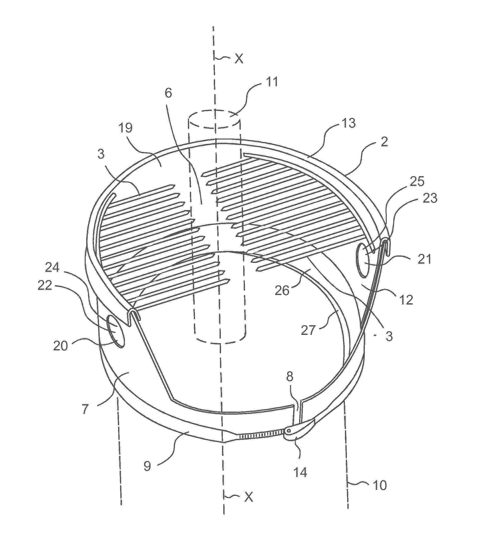 Chopping aid device