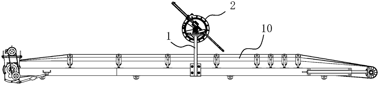 Pipeline intermittent self-sampling apparatus