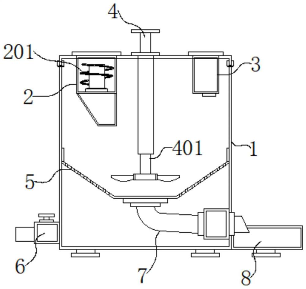 Equipment for preparing chemical fertilizer from wet garbage