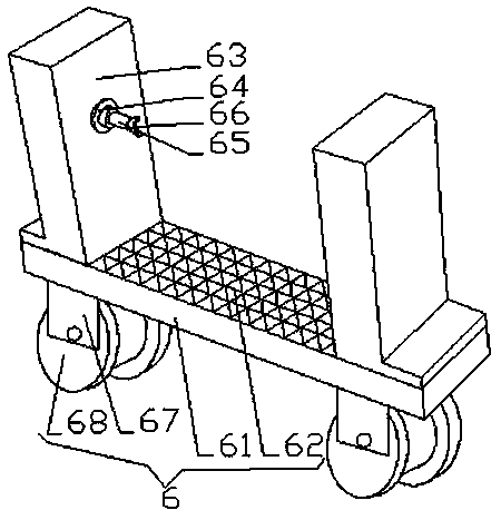 Scrapped automobile engine assembly dismantling and recycling non-polluting utilization device