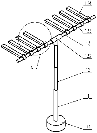 Intelligent adjustment plant light supplementing system