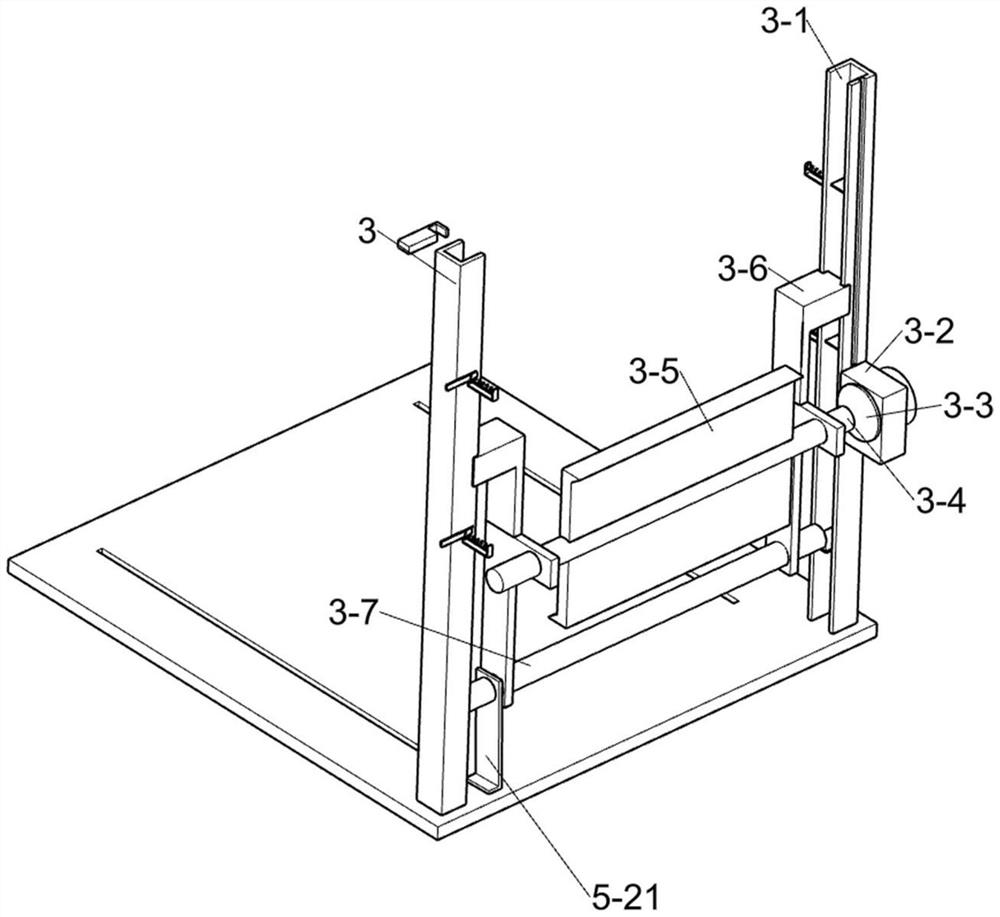 A portable unloading mining machine suitable for ore piles of different heights