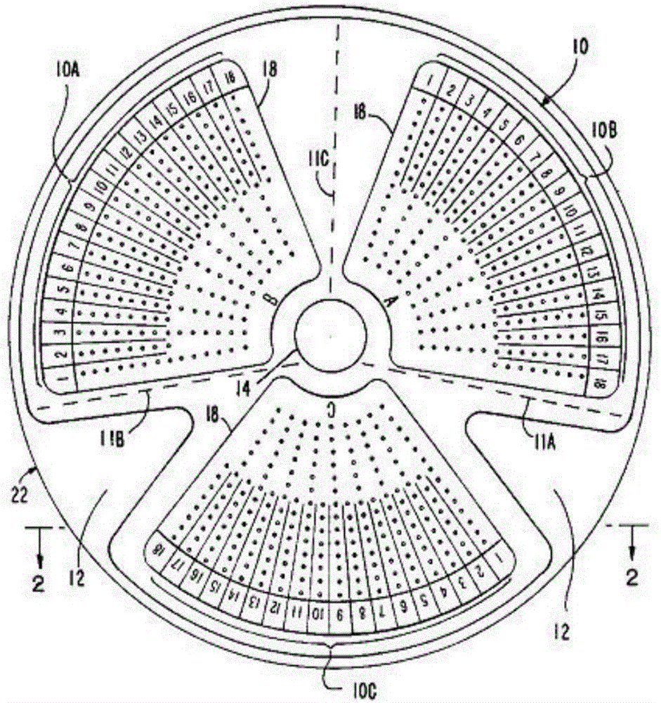 Chest temperature abnormal zone positioning method and device