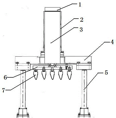 Novel pneumatic-type mold extraction device