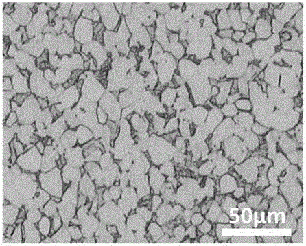 Gradient function titanium alloy strip material and preparation method