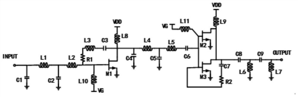 Ultra-wideband bidirectional amplifier based on 500nm GaAs pHEMT process