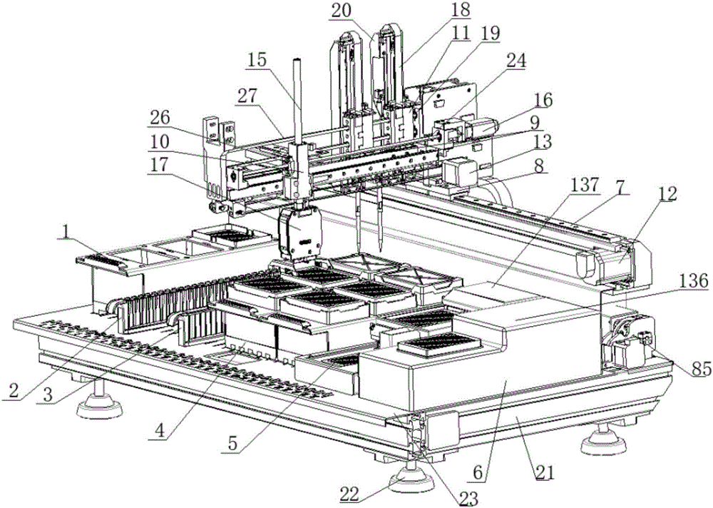 Full-automatic enzyme-linked immunoluminescence analyzer