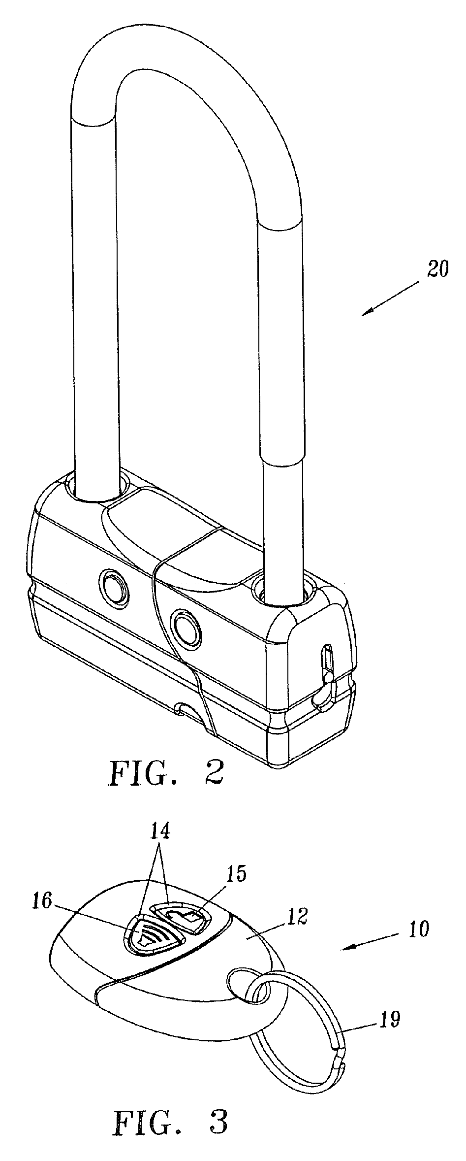 Remote control security device