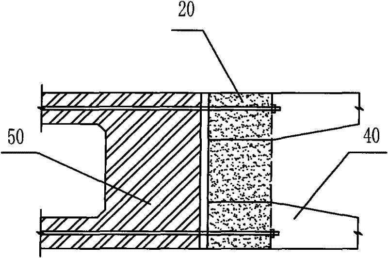 Steel-concrete joint section structure of beams