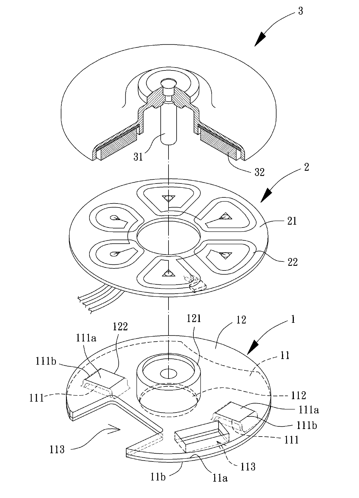 Easy-to-start motor and base thereof