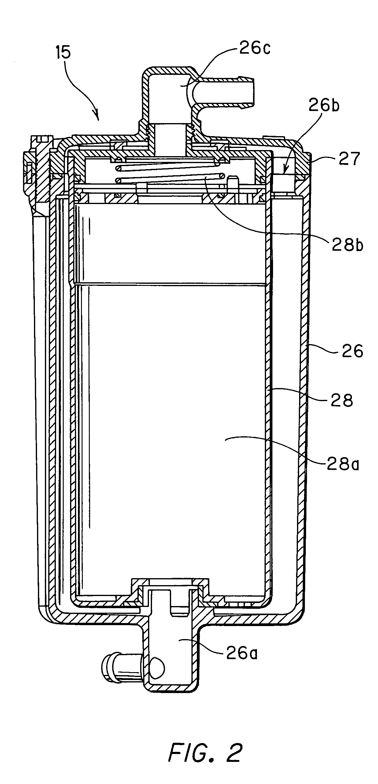 Cooling device for fuel cell