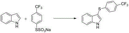 Preparation method of 3-indole thioether