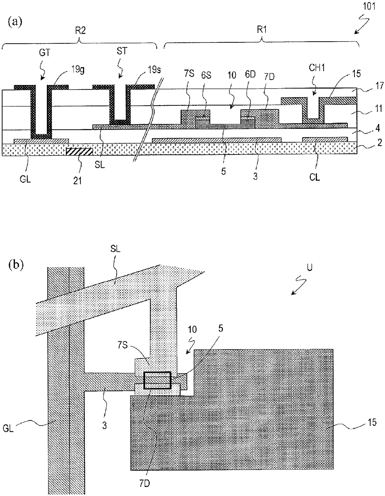 Scanned antenna and method for manufacturing same