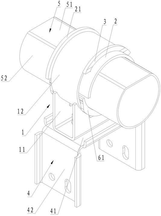 Main beam and bearing assembly of photovoltaic tracking support and photovoltaic tracking support