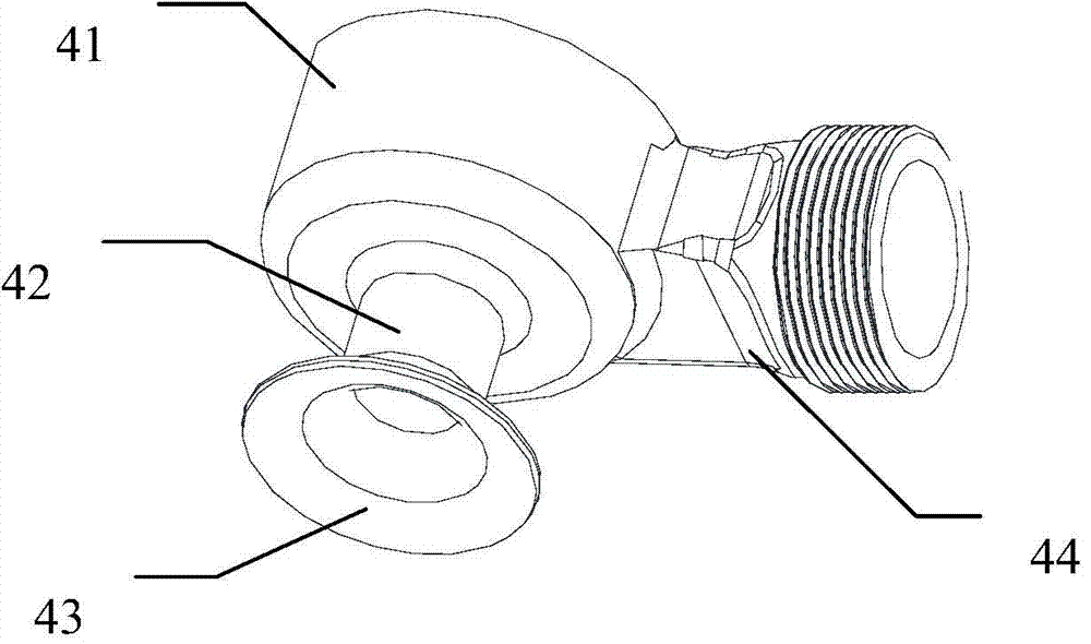 Sea water spraying system of sea water desalting device