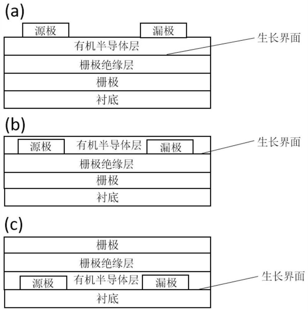 Organic single-crystal semiconductor structure and preparation method thereof