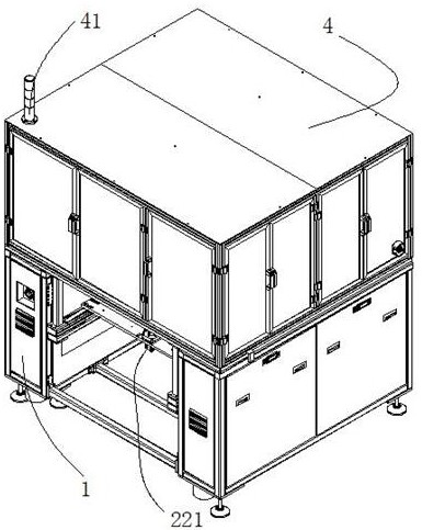 Equipment for detecting appearance side welding seams of battery cell and detection method thereof