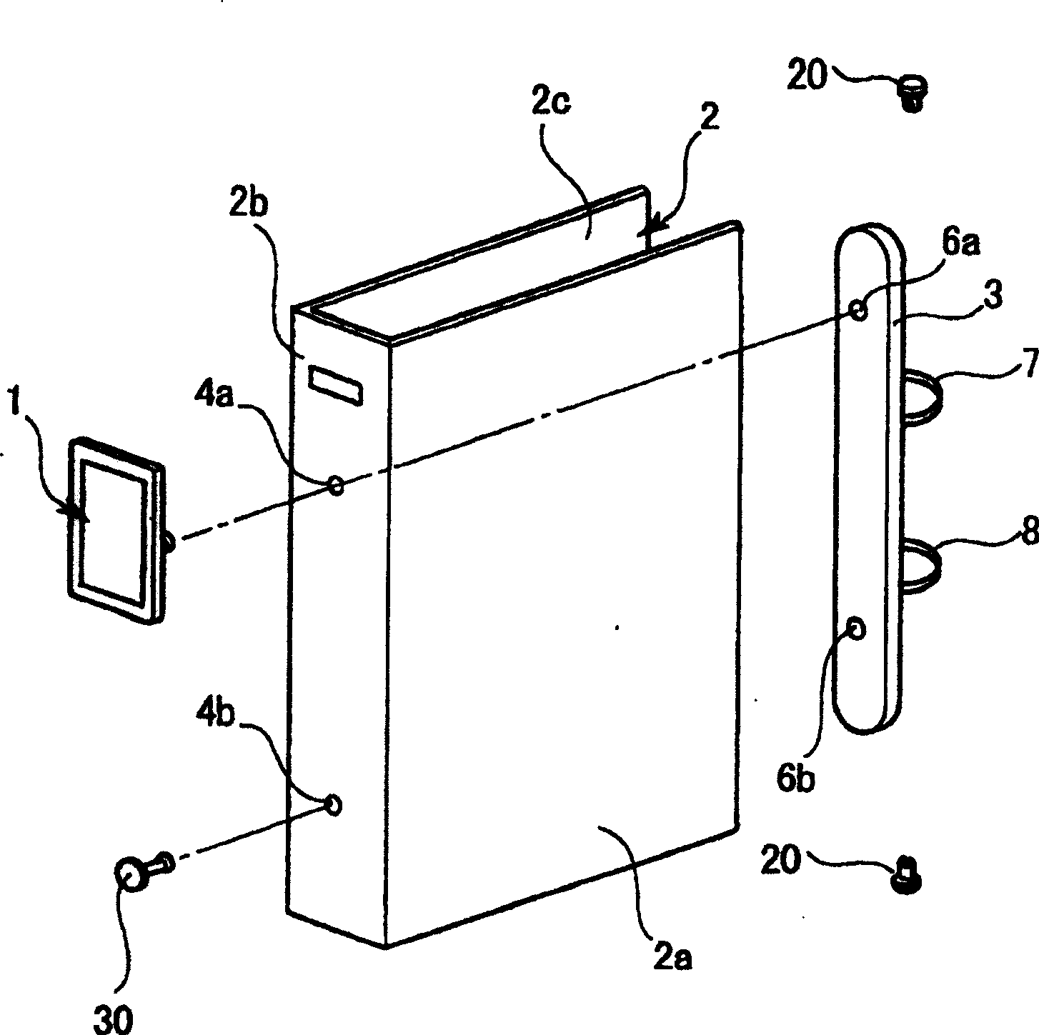 Fixation tool of fixture for paper file and the paper fixture