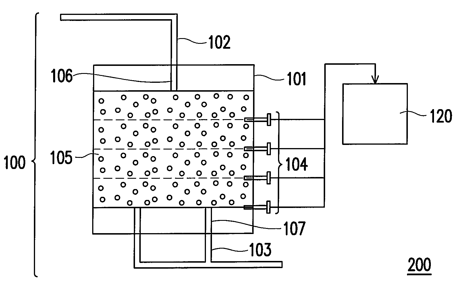 Ion exchange resin tower and detection method of lifetime of resin therein