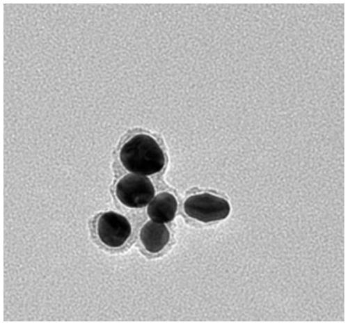 Method for preparing carboxyl functionalized gold nano core-shell structure MOF-5