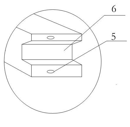 Glue-extruding device for autosizing flanging machine