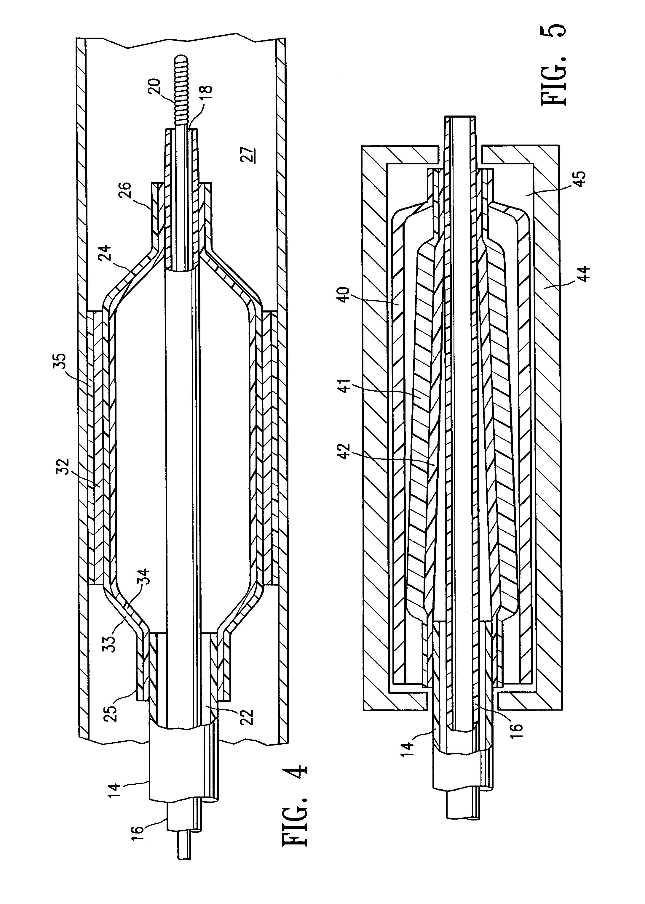 Method of making a low profile balloon