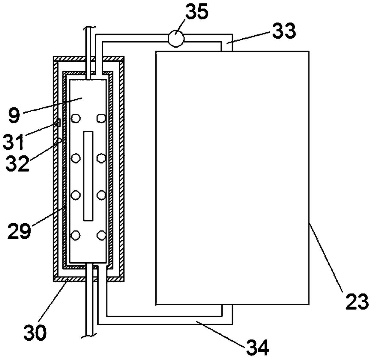 Supercritical carbon dioxide high-temperature and high-pressure PVT testing and methane displacement integrated experimental device and method