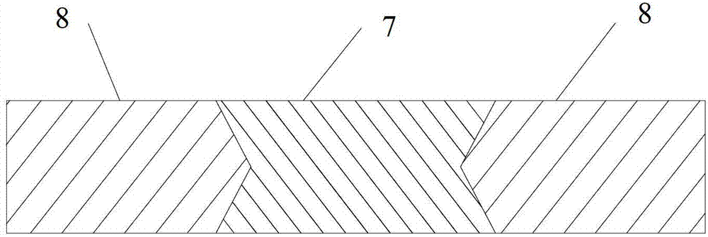 Method for preparing through-type composite strip embedded with silver copper