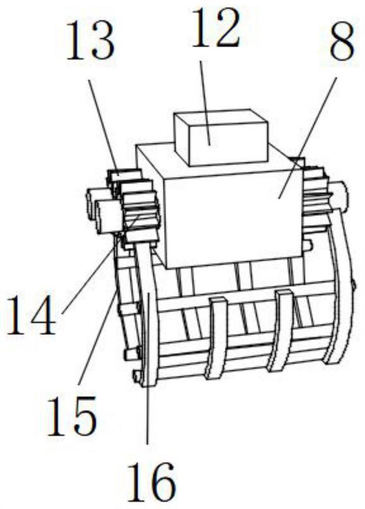 Fire-fighting fire emergency rescue device based on cloud computing and use method of fire-fighting fire emergency rescue device