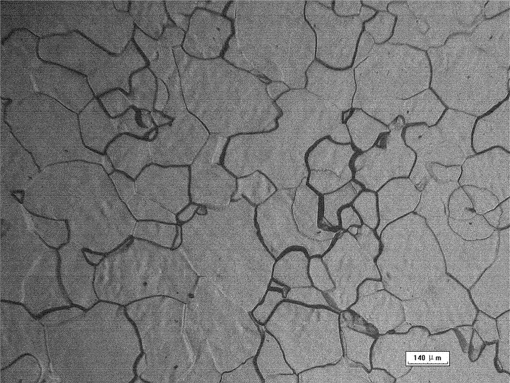 Preparation method for high pure aluminium metallographic sample