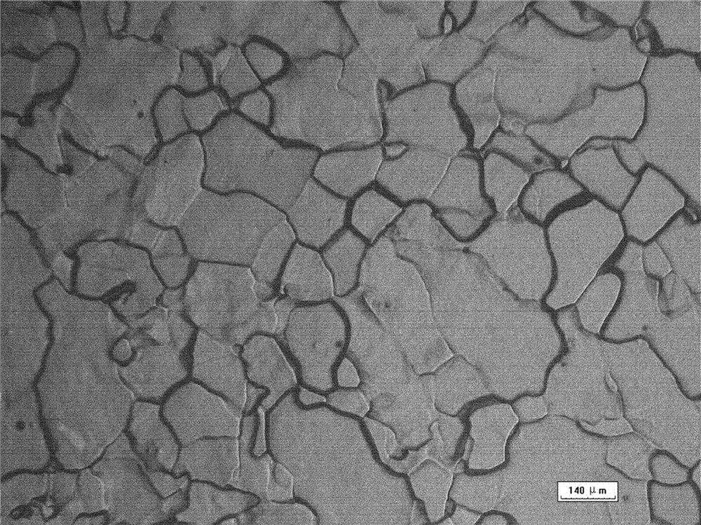 Preparation method for high pure aluminium metallographic sample