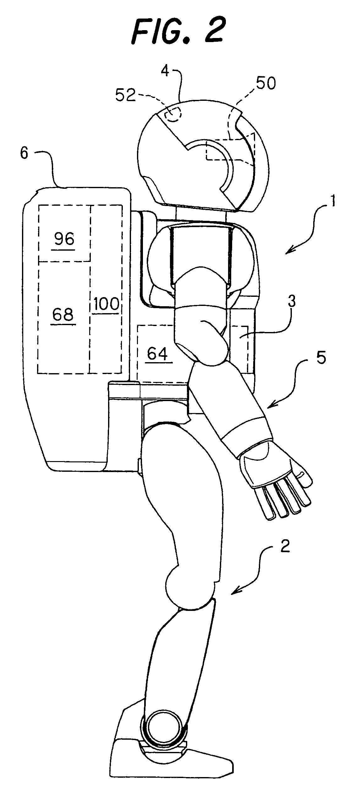 Abnormality detection system of mobile robot