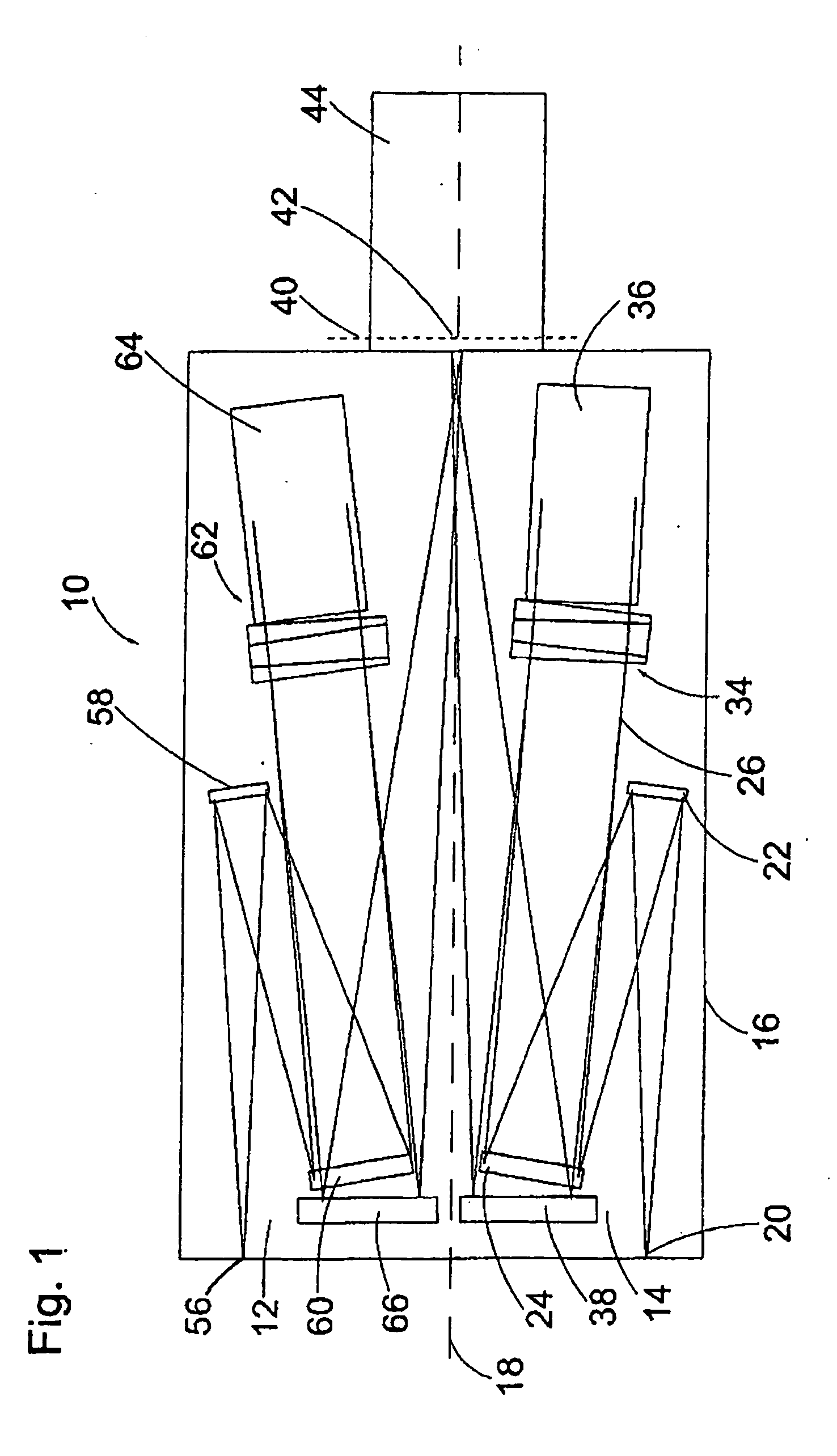 Echelle Spectometer with Improved Use of the Detector by Means of Two Spectrometer Arrangements