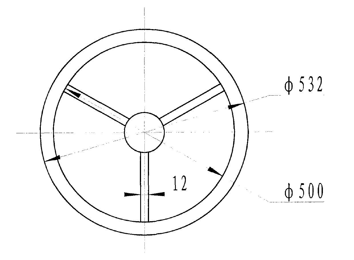 Centrifugal casting method for titanium alloy frame casting