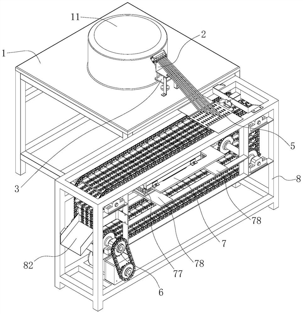 Capsule opening sealing and transferring device