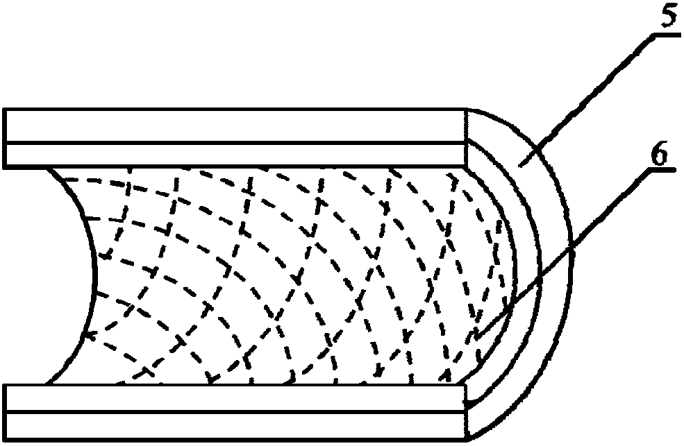 Method for constructing engineered artery blood vessel in vivo by taking melt-spun fibers as framework