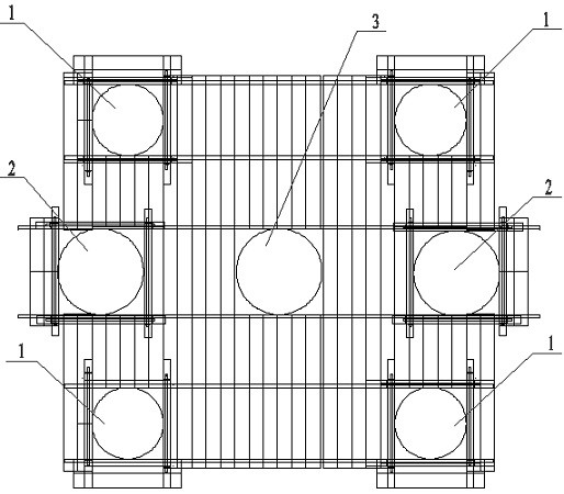 PHC anchor pile head reinforcing method for static load test of offshore high-pile wharf pile foundation